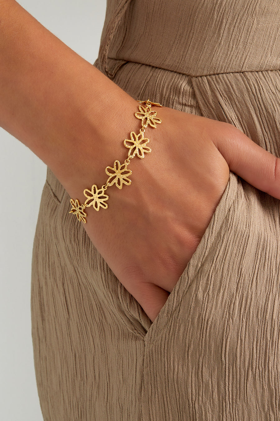 flower party bracelet